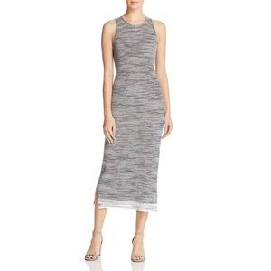 NWT Theory Intrella Space Dry Midi Dress